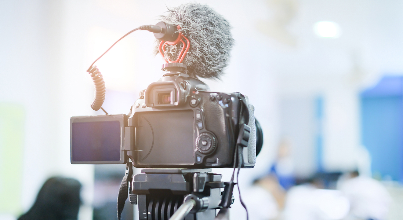 撮影中のカメラの画像