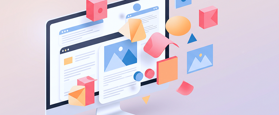 Webサイトデザインのイメージ図